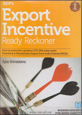 Export Incentive Ready Reckoner
