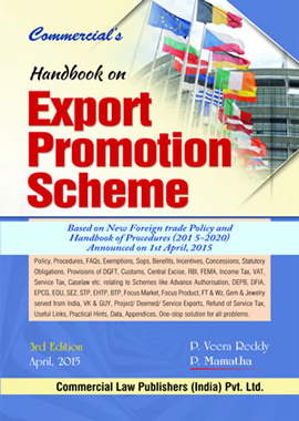 Handbook on Export Promotion Scheme